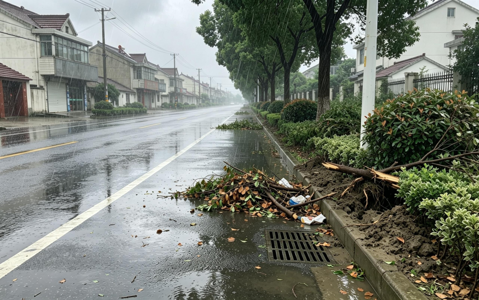 逆風(fēng)守護(hù)|鴻灌環(huán)境盛澤項(xiàng)目硬核迎戰(zhàn)臺(tái)風(fēng)“白海豚”(圖16)